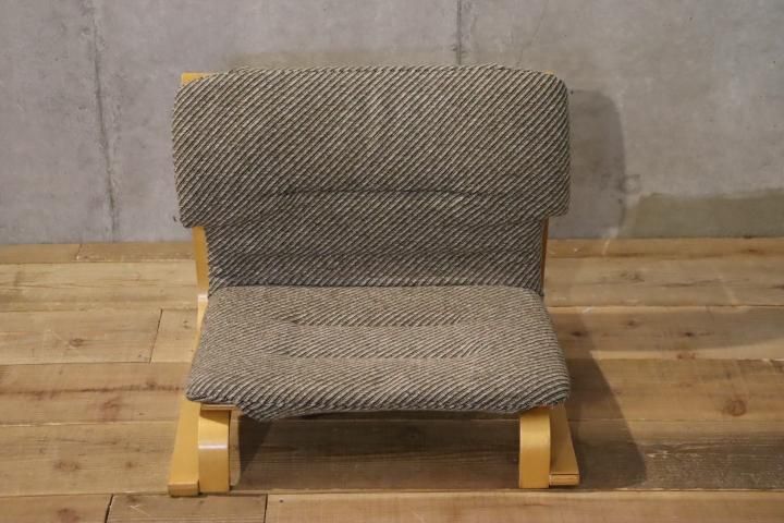 新日本木工◇曲木◇低座椅子◇レトロ◇ナチュラルモダン◇ローチェア