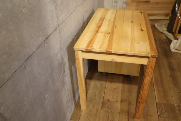 USED/無印良品 廃盤 パイン材 デスク MUJI 北欧 ヴィンテージ レア 廃