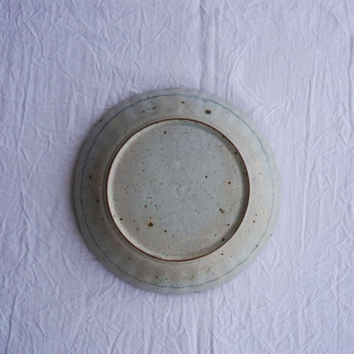 コウホ窯 市野吉記 安南手 輪花平鉢 - 作家ものの器と生活雑貨 on-la