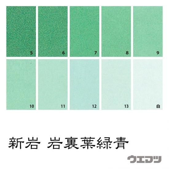 新岩絵具 岩裏葉緑青 - uematsu online shop