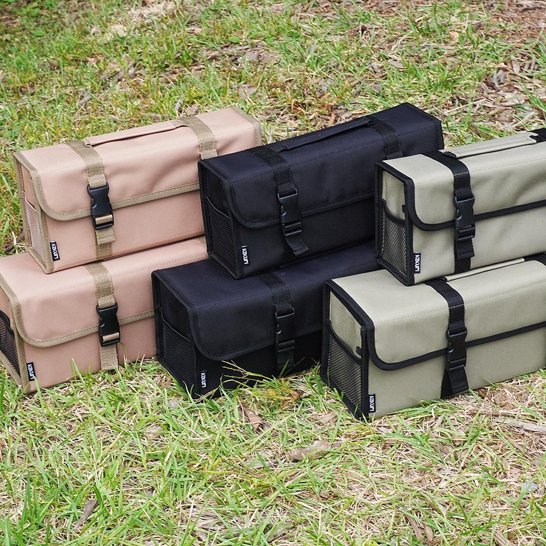 公式ストア】 KAKURI マルチストレージボックスL ブラック