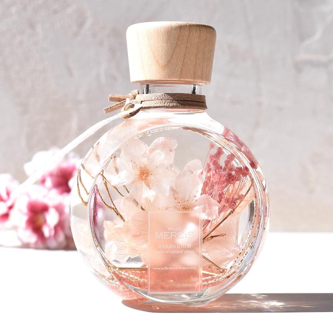 ハーバリウム・キャンドル・オーダーメイド MiLLE MERCiS（ミル