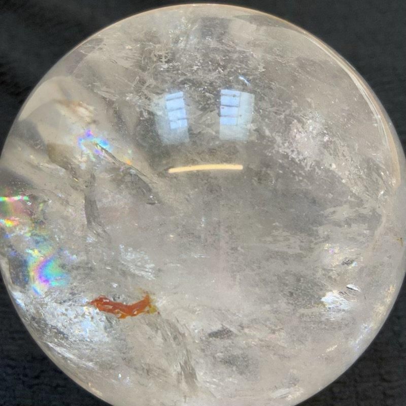 レムリアン水晶(ライモ入り) 丸玉 】 レムリアン 水晶 Lemurian seed