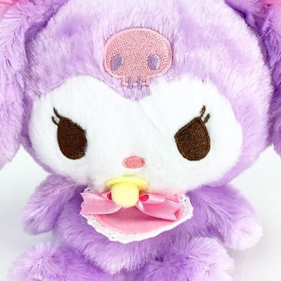 サンリオ クロミ ふわくたベビー ぬいぐるみ インテリア パープル