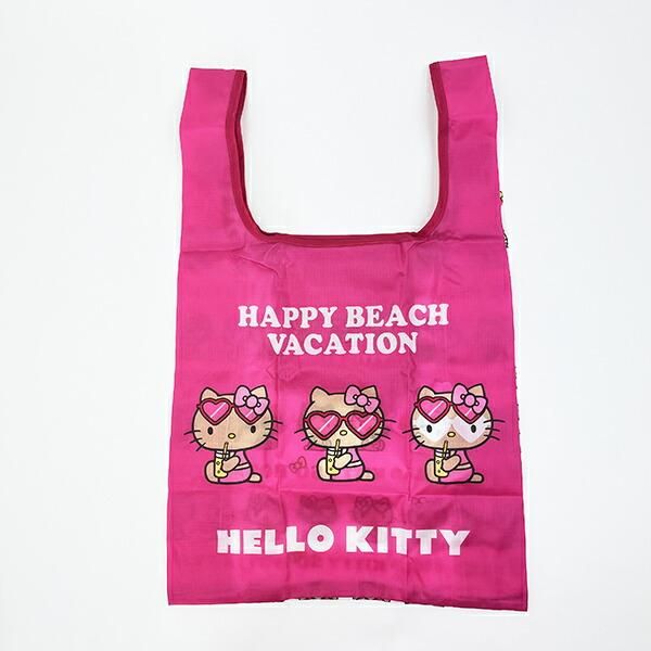 サンリオ ハローキティ 日焼け キティ エコバッグ(M) イエロー Sanrio