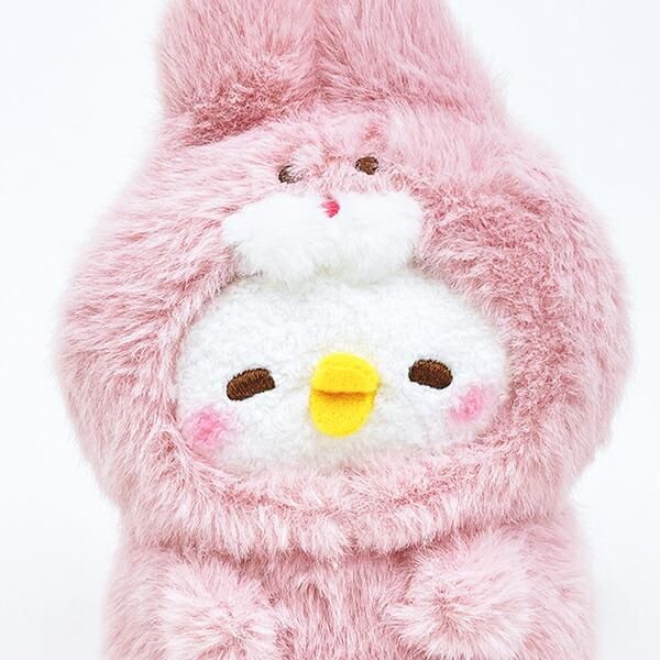 カナヘイの小動物 ピスケ ピンクウサギ ぬいぐるみ