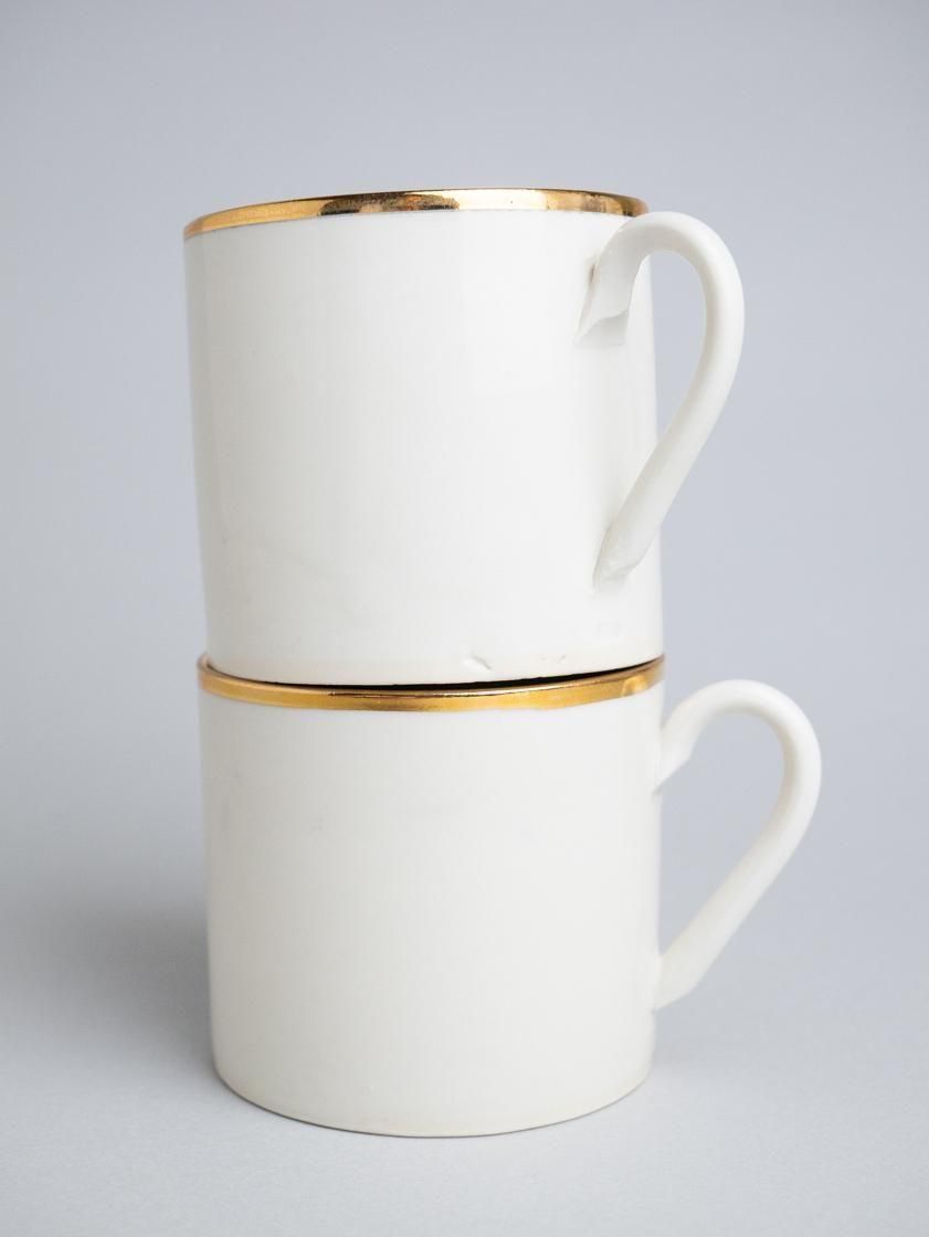 コーヒーマグ ショート （GOLD RIM） / 岩田哲宏 - AELU ONLINE SHOP