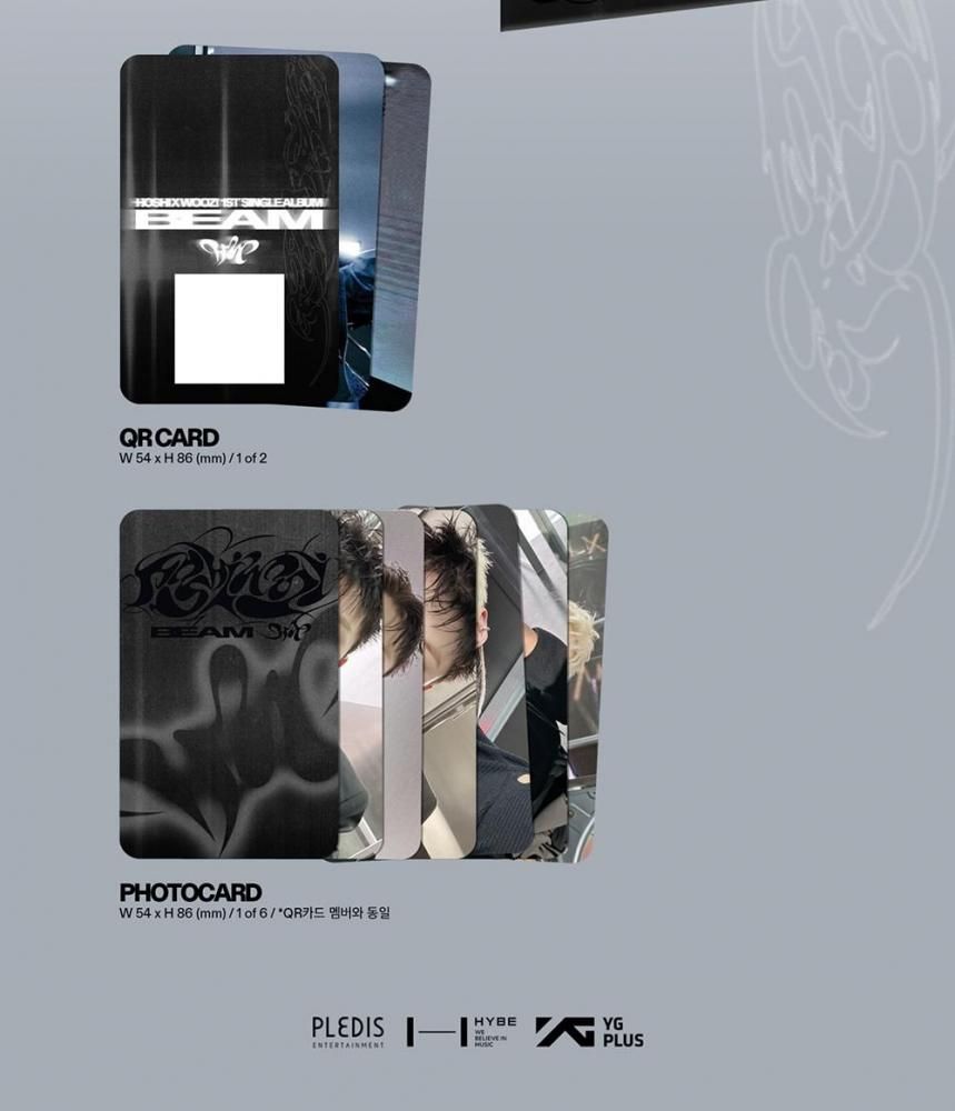 HOSHI X WOOZI (SEVENTEEN) - BEAM / 1st Single Album (Weverse