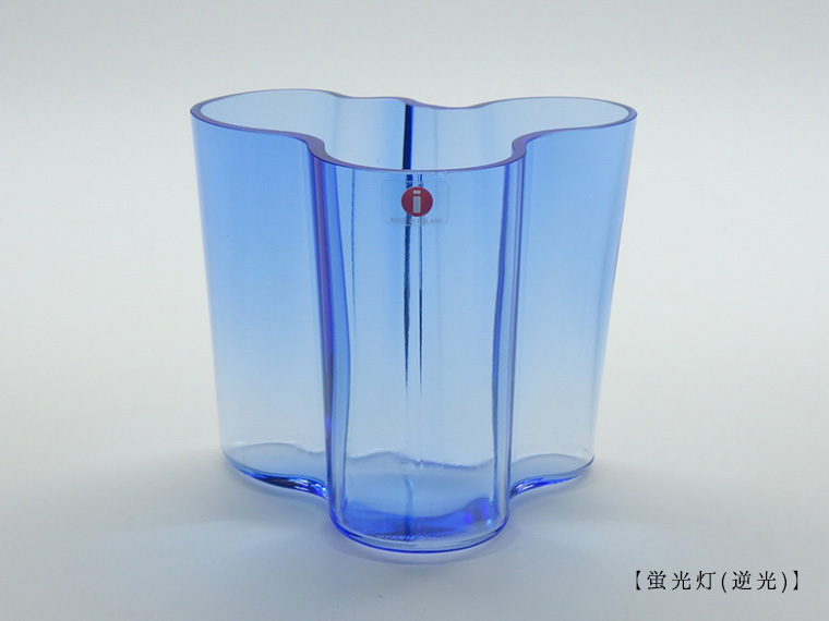iittala/イッタラ Alvar Aalto ベース H95mm 旧ライトブルー 001|北欧