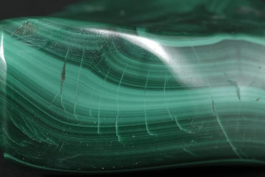 マラカイト(孔雀石) 磨き石 タンブル 59g｜天然石 通販キラリ石