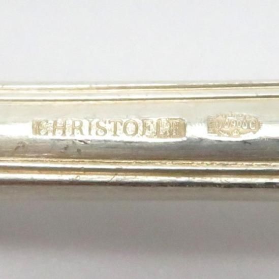 クリストフル スプーン ○ マルリー テーブル スプーン 柄 刻印 20.5cm