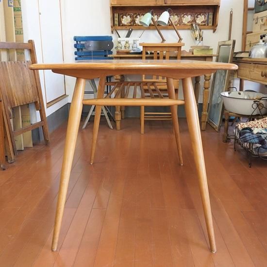 イギリス ヴィンテージ アーコール ブレックファーストテーブル 長方形