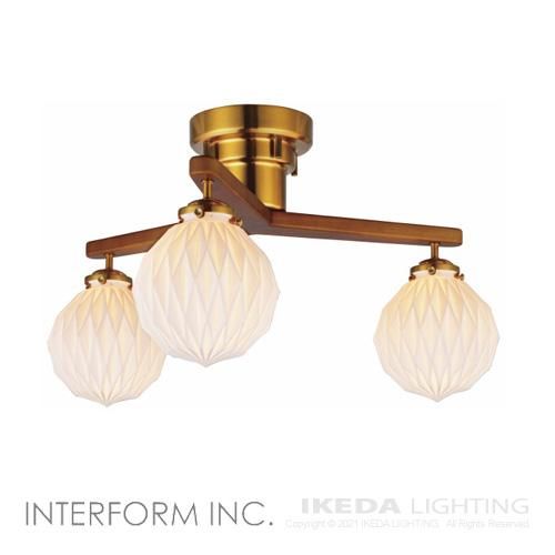 Marion （ホワイト） マリオン シーリングライト ｜ インターフォルム