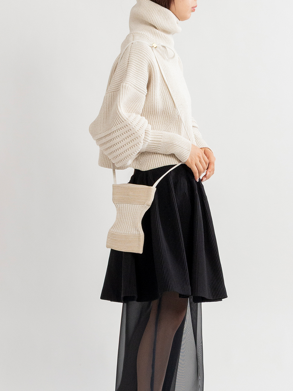 STRATA GLITTER SACOCHE BAG-ストラタグリッターサコッシュバッグ-CFCL