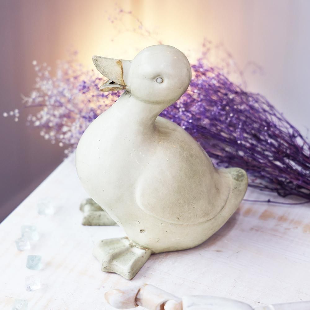 アヒルの陶オブジェ（備考有）- 海福雑貨通販部