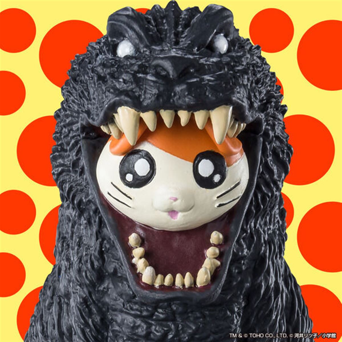 怪獣番外地 ゴジハムくん」が予約開始、全高約22cmのソフビフィギュア