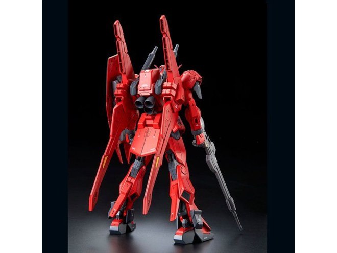 インパクトのある赤いカラーの「ガンダムMk-III 8号機」RE/100ガンプラ