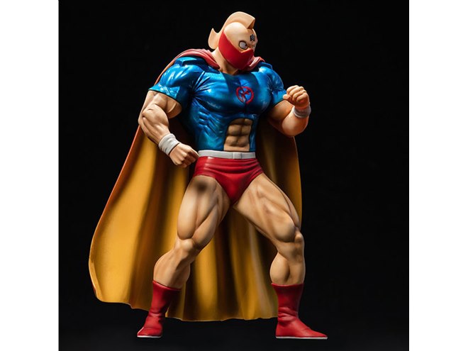 王族コスチュームをまとった「キン肉スグル」が全高23cmフィギュアに