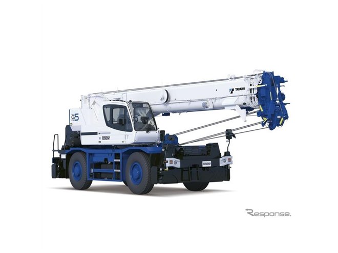世界初の電動ラフテレーンクレーン…タダノが2023年に商品化 - 価格.com