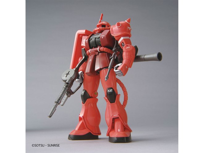 HGガンプラ「シャア専用ザクII」川口名人完全監修のオリジナルカラーで