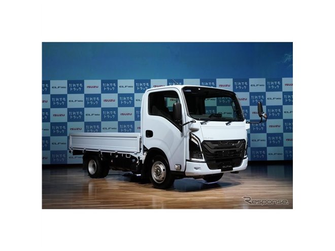 いすゞ エルフミオ】国内唯一、AT限定免許で運転可能なトラックが発売