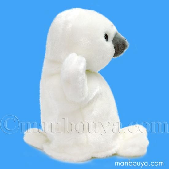 アザラシ ぬいぐるみ ハンドパペット 水族館グッズ AQUA あざらし - 海