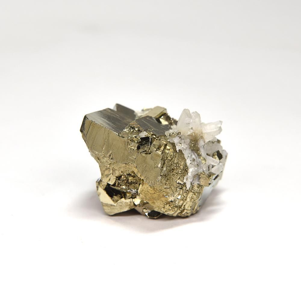 パイライト（水晶共生鉱） 原石 40x49x30mm #NH113 - プレミアム天然石