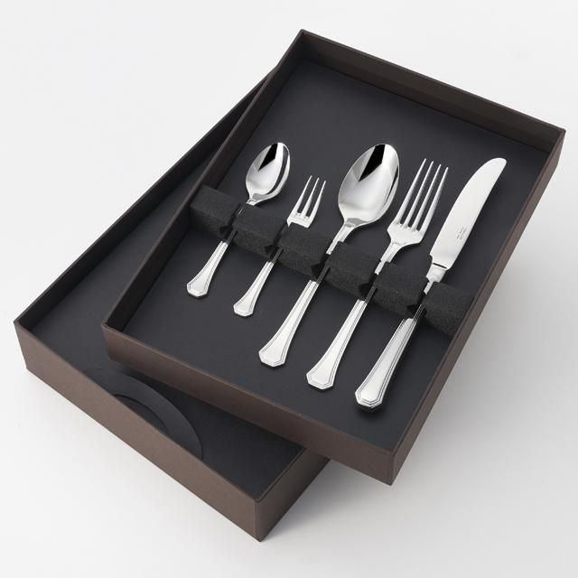 クリスタルライン 25pcs ディナーセット（ブラウンボックス） - 【公式