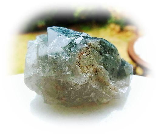 樹Rieは高波動のザギマウンテンクォーツ原石と手作りのザギ