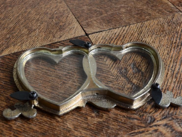 ヴィンテージ ハート型 フォトフレーム｜アンティーク雑貨｜CHELSEA