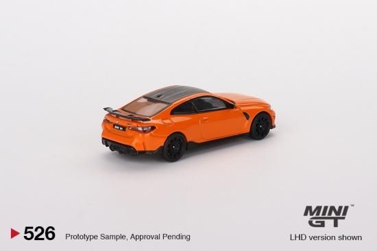 MINI GT 1/64 BMW M4 M-Performance (G82) Fire Orange 526- ミニカー