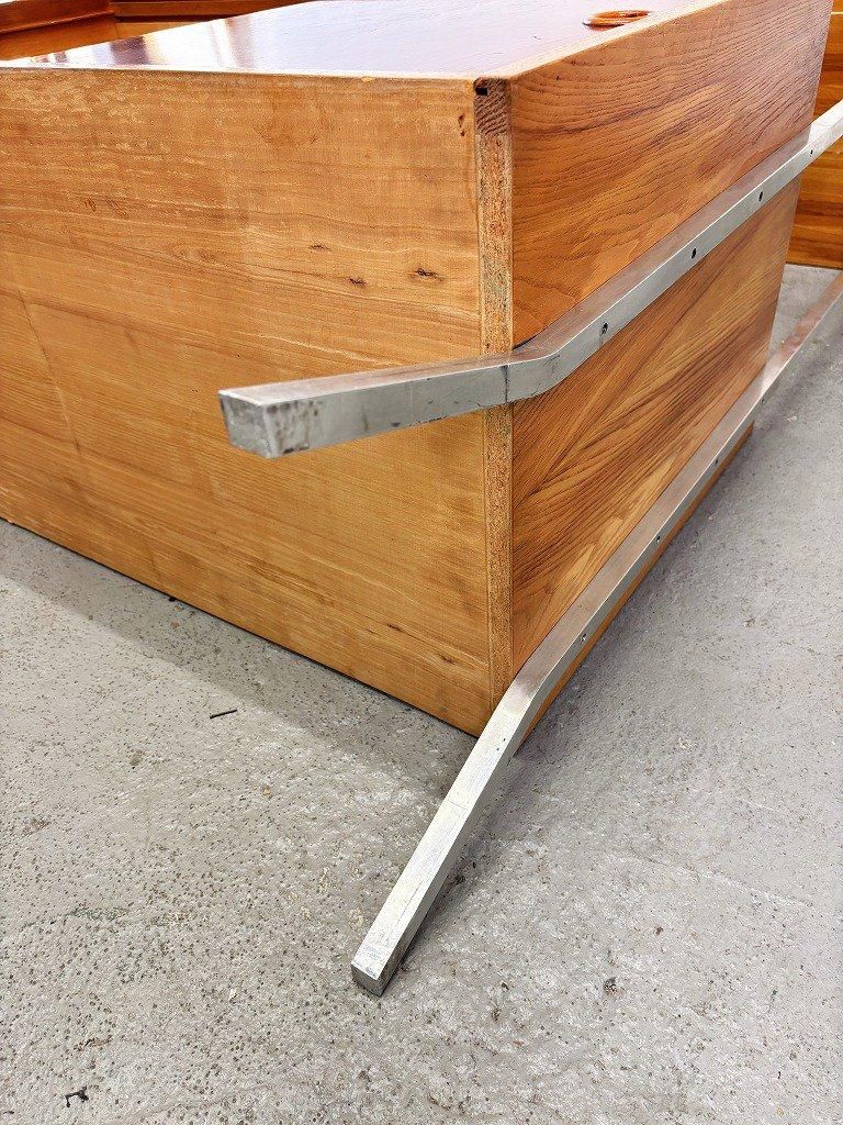 ヴィンテージ ミッドセンチュリー ウッド カップボード - アンティーク