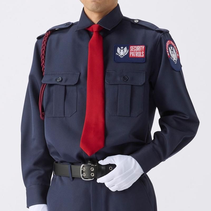 冬服長袖シャツ ＜ネイビー＞ | 1601TL - 警備服・警備用品の通販