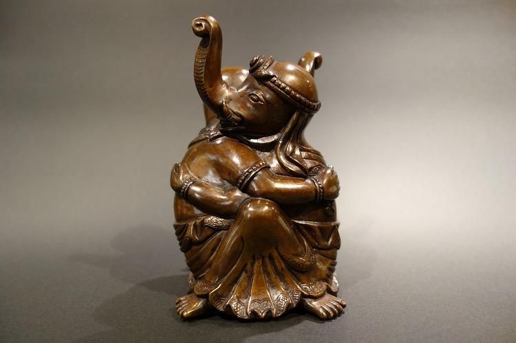 聖天（歓喜天）座像 14cm｜大阪の仏像通販・販売なら仏像専門店 多羅堂