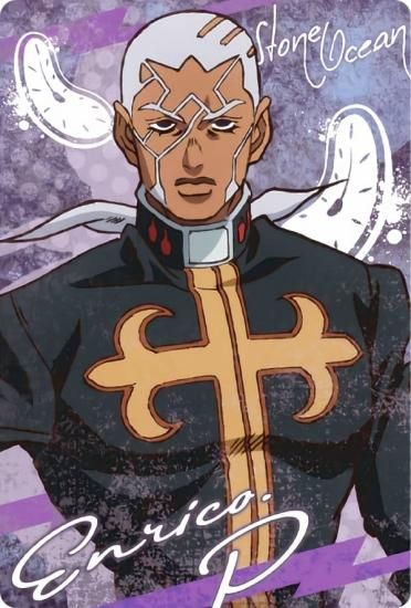 No.07 エンリコ・プッチ (キャラクターカード) 】 ジョジョの奇妙な