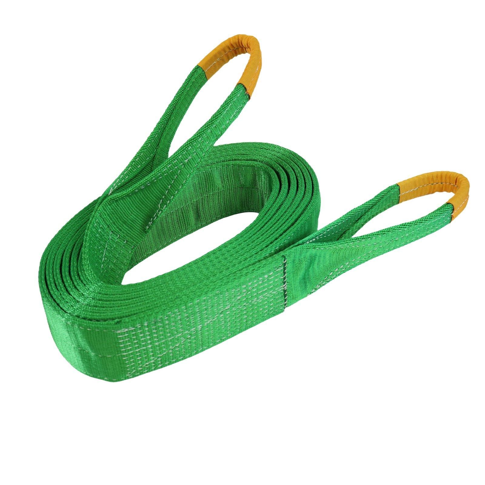 JISⅢスリングベルト E型3200kg 幅100mm×長さ1m～15m FREAK - 【サンワ