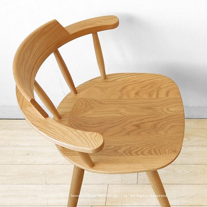 ナガノインテリア/DC341 回転チェア ダイニングチェア ウィンザー