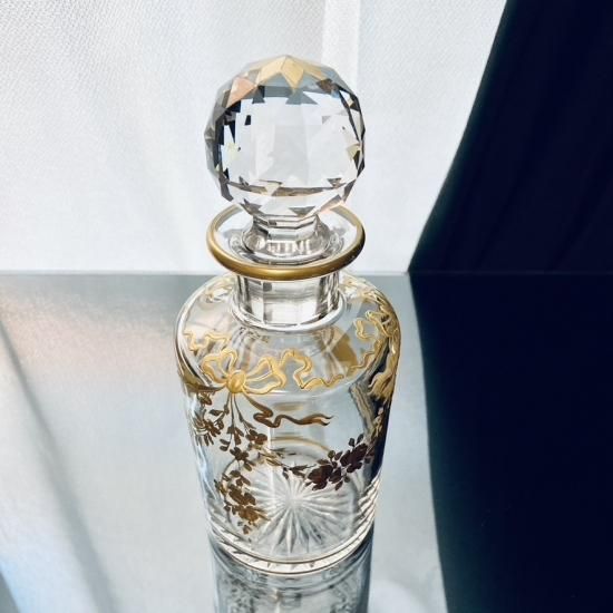 オールドバカラ ルイ16世様式 金彩ロココの香水瓶【1936年以降