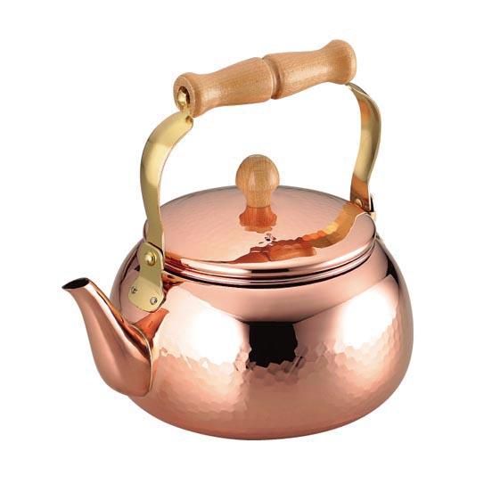 食楽工房】銅製ケトル2.4L | 新潟県燕市の職人が一つ一つ丁寧に磨き