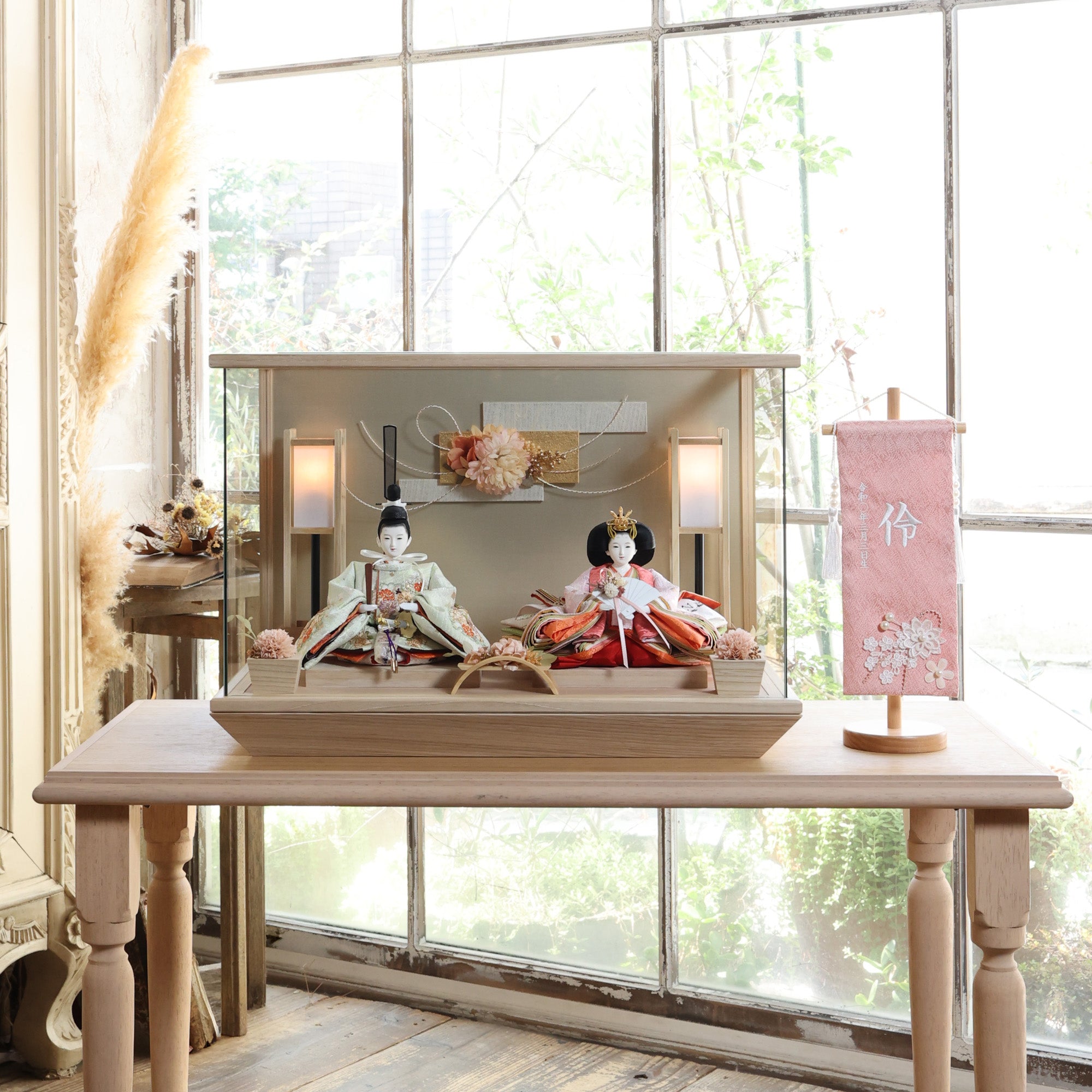 祈ドールの雛人形｜巴｜ケース飾り ｜雛人形（ひなにんぎょう）の祈ドール