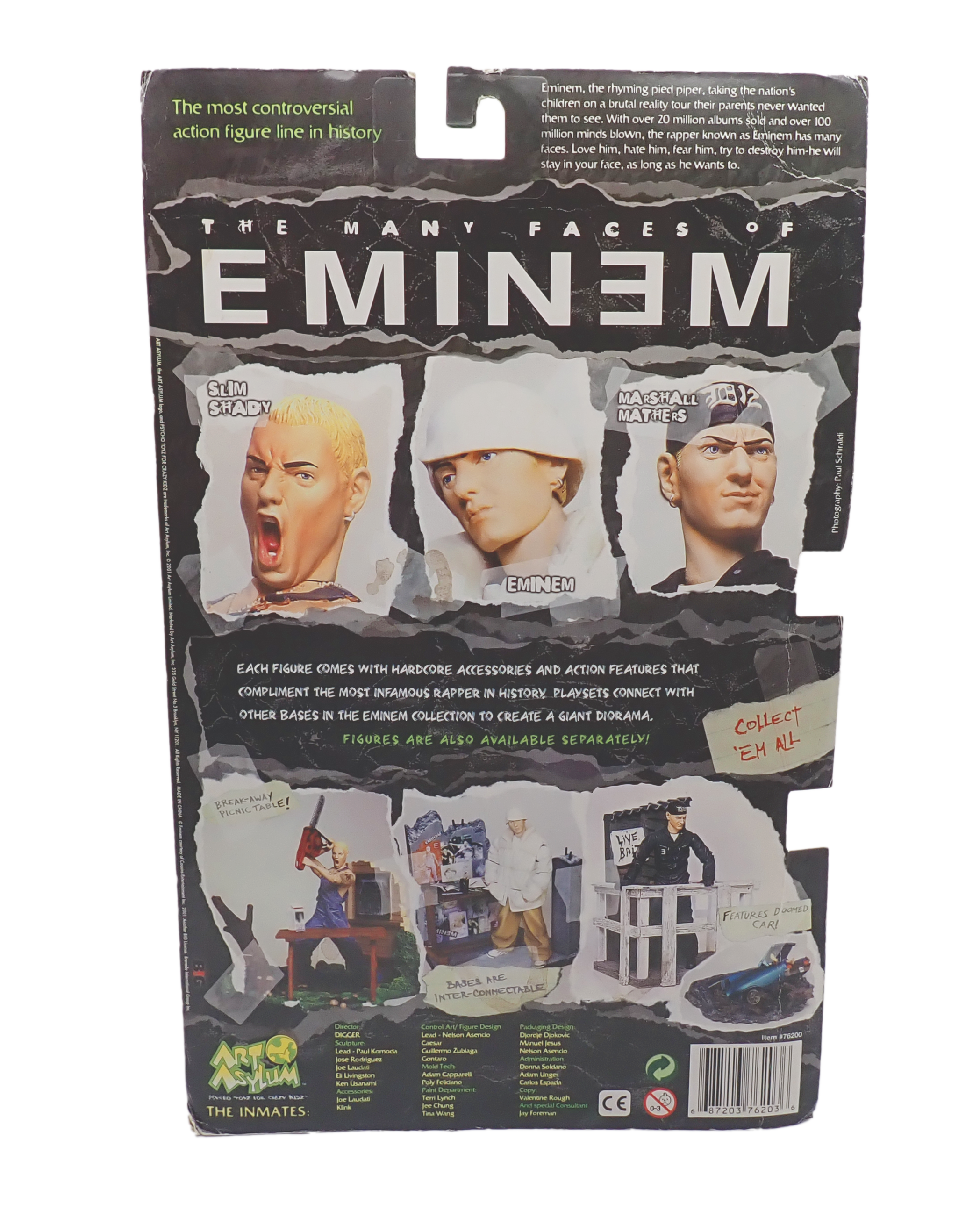 My Name is Slim Shady - Art Asylum Eminem Figure – Infinity Flux