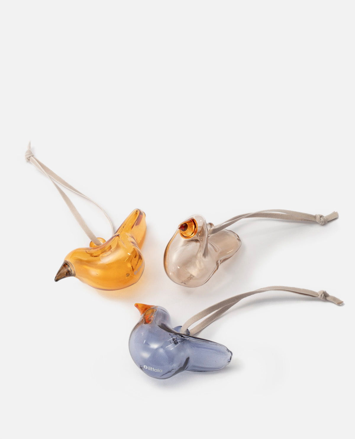 ガラスバード ミックス 3個セット オーナメント｜イッタラ / iittala