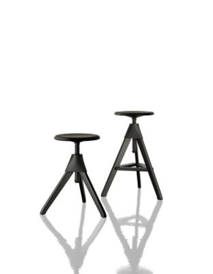 受注商品】トム＆ジェリー ロースツール オールブラック | MAGIS