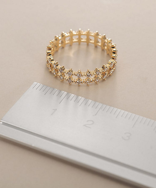 K18ダイヤモンド ダイヤレース リング（2002529066