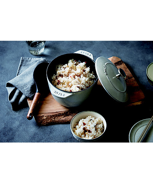 ごはん炊きセット ブラック （ラ・ココット de GOHAN M