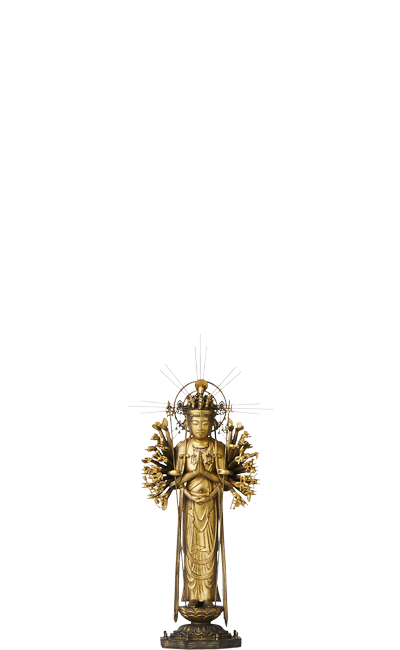 TanaCOCORO[掌]千手観音～慶派～ - イスム-仏像のもつハイセンスな臨場