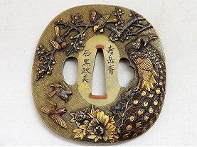 石黒派の刀装具、鍔をお買取りいたします。【2017年買取・新着情報