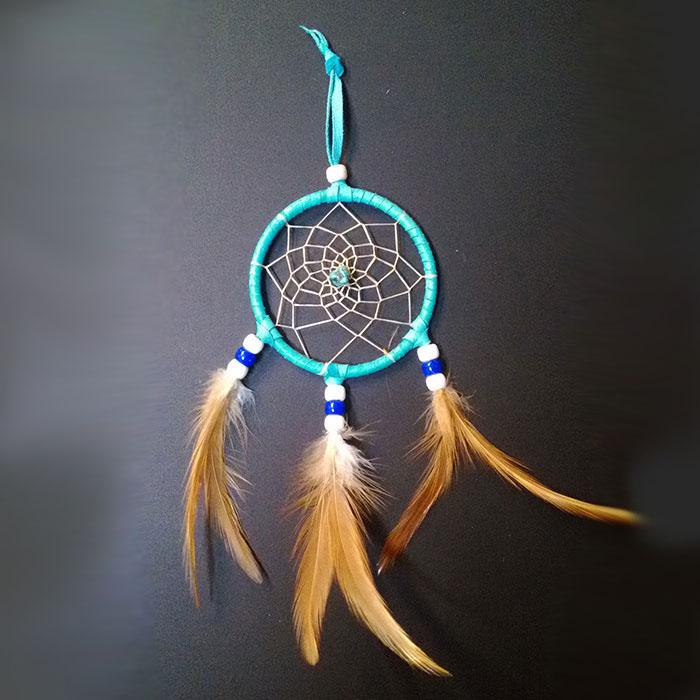 ドリームキャッチャー 制作 工作 クラフトキット 金属リング 7cm輪