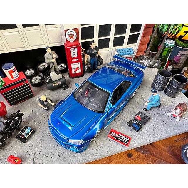 Jada 映画 ワイルドスピード ミニカー 1/24 （ブライアン/ニッサン