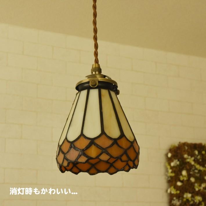 ペンダントライト ステンドグラス ガラス led対応 おしゃれ